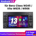 Android13 7" Autoradio Für Benz A/B Klasse Sprinter Viano Vito W169 W245 Crafter