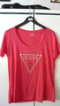 GUESS,  T-Shirt,  Größe 46, Pink, silber m. Glitzer, Beschreibung s. unten  (32)