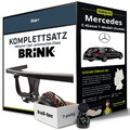 Anhängerkupplung BRINK starr für MERCEDES C-Klasse T-Modell (Kombi) +E-Satz Set
