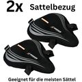 Fahrrad Sattelbezug Satteldecke Sattelpolster Sattelauflage Memory Foam Gel 2x