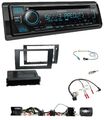 Kenwood Bluetooth USB CD Lenkrad DAB Autoradio für Audi A4 (2001-2008)