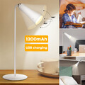Schreibtischlampe Tischlampe Nachttischlampe LED Touch Dimmbar USB Bürolampe NEU