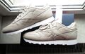 REEBOK CLASSIC LEATHER WOMEN ECHTLEDER SNEAKER BEIGE BRAUN WEISS WHITE 42 NEU 