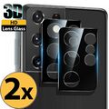 2x Kamera Schutz Glas für Samsung A54 A21s S20 S21 S22 S23 S24 Fe Plus Ultra 9H