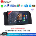 Für BMW 5er E39 X5 E53 E38 Android 13 Autoradio Carplay GPS NAVI WIFI RDS 4G SWC