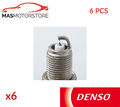 ZÜNDKERZE ZÜNDKERZEN DENSO IQ20TT 6PCS G NEU OE QUALITÄT