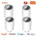 1-4 Stk Smart Heizkörperthermostat ZigBee Thermostat Heizkörper Alexa Google APP