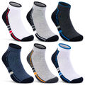 6 | 12 Paar Sport Sneaker Socken Herren Damen Frotteesohle Sportsocken Baumwolle