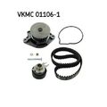 1x Wasserpumpe + Zahnriemensatz SKF VKMC 01106-1 passend für AUDI FIAT LANCIA