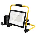 50W/100W/200W Baustrahler LED Fluter Flutlicht Gelb Stativ Stecker Scheinwerfer