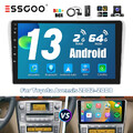 9" Android 13 2+64G Autoradio Carplay GPS DAB+ Cam Für Toyota Avensis 2002-2008