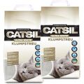 2x15 l = 30 l Catsil Ultra White Babypuderduft Katzenstreu Cat klumpend Bentonit