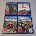 Ps4 PlayStation 4 Spielesammlung 4 Spiele Game Konvolut 18+ Sammler Rarität ✅️ 