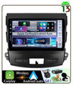 128G Für Mitsubishi Outlander xl 2 2005-11 Android 13 CarPlay Autoradio GPS Navi