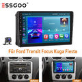 Android 13 Autoradio GPS Navi BT +KAM Für Ford Transit Focus C S-Max Kuga Mondeo