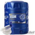 20 LITER GETRIEBEÖL MANNOL + HAHN HYPOID 80W-90 API GL 4/5LS