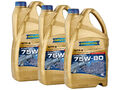 12 (3x4) Liter RAVENOL MTF-2 SAE 75W-80 Getriebeöl Made in German