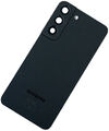 Original Samsung Galaxy S22 / S22 5G Akkudeckel Backcover Kameraglas Schwarz