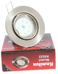 1-10er SET# TOM LED 5W MCOB Einbaustrahler Einbauspots & GU10 Fassung 230V IP20