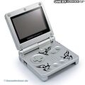 Nintendo GameBoy Advance - Konsole GBA SP #Tribal Edition + Stromkabel NEUWERTIG