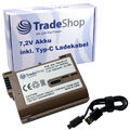 Li-Ion Akku 7,2V / 2600mAh Typ-C NTC V1 für Nikon MB-D11 MB-D12 MB-D14 MB-D15