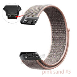 Quick Fit Nylon Armband für Garmin Fenix 8 7 7X 6 6X Pro 5 5X Plus 3 HR Tactix 7