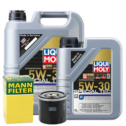 Motoröl 5W30 LIQUI MOLY Special Tec F 6L +MANN Ölfilter