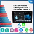 Android 13 Autoradio Für Fiat Ducato Peugeot Boxer Citroen Jumper GPS DAB+ 32GB