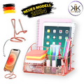 Schreibtisch Organizer Metall Stifteköcher Büro Handyhalterung Stiftehalter Mesh