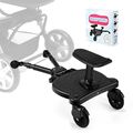 Universal Buggy board Kiddyboard Mit Sitz Trittbrett Für Kinderwagen DE