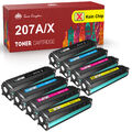 1-4XXL Toner Für HP 207X/A W2210-2213X/A (Kein Chip) Pro M282nw M283fdw M255