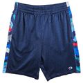 Champion Jugend Jungen blau Netz Sport Fitness-Shorts Größe Large L Alter 11-12 Jahre