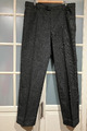 Bexley's Herrenhose, Chino, Bundfalten, Schwarz Muster Gr. 56, Baumwollmix, top!