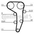 CONTINENTAL CTAM (CT1051K2) Zahnriemensatz für AUDI SEAT SKODA VW