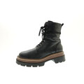 Tamaris Stiefeletten Schnürstiefel Boots Leder Schwarz Damen Schuhe Gr. 39