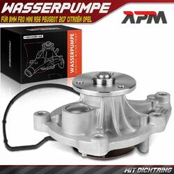 Wasserpumpe für BMW F20 F21 114i-120i MINI R56 Peugeot 207 Citroën Opel 1.4 1.6L