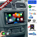 Für VW Golf 5 6 Touran Polo 6R Tiguan DAB+ Carplay 9" Android Autoradio Nav +Kam