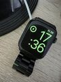 Apple Watch SE 44mm Aluminiumgehäuse-Space Grau mit Sportarmband in Mitternacht