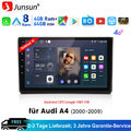 4+64GB Für Audi A4 8E 8H B6 B7 2000-2009 Android 13 Autoradio Carplay GPS NAV FM