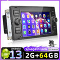 64G Android Autoradio Für Ford Fiesta Mondeo Transit Focus Fusion GPS Navi +Kam