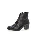 Gabor Shoes Schnürstiefelette - Schwarz Glattleder