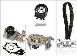 Original INA Wasserpumpe + Zahnriemensatz 530 0195 30 für Dacia Nissan Renault