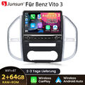 Für Benz Vito W447 10.1” Carplay Android 13 Autoradio GPS Navi BT WIFI SWC 2+64G