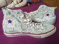 Converse Chuck Taylor All Star Hi optical white - Sondermodell/Unikat - Gr. 42