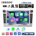 DAB+ Autoradio Android 13 Carplay 32G GPS Cam Für Opel Zafira Corsa Astra Combo