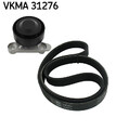 SKF VKMA 31276 Keilrippenriemensatz für SEAT,SKODA,VW