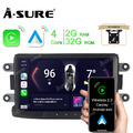 2+32GB Android 13 Autoradio +Kam GPS Navi für Renault Dacia Duster Sandero Lada