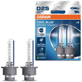 OSRAM D2S 12V 35W P32d-2 XENARC CoolBlue Intense NextGeneration 6200K Xenon