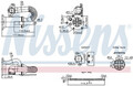 NISSENS Kühler Abgasrückführung ** FIRST FIT ** 989453 Stahl für RENAULT CLIO 3