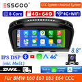 Für BMW E60 E61 E90 E91 CCC GPS +Kam Android 13 8Core 4G Autoradio 4+64G CarPlay